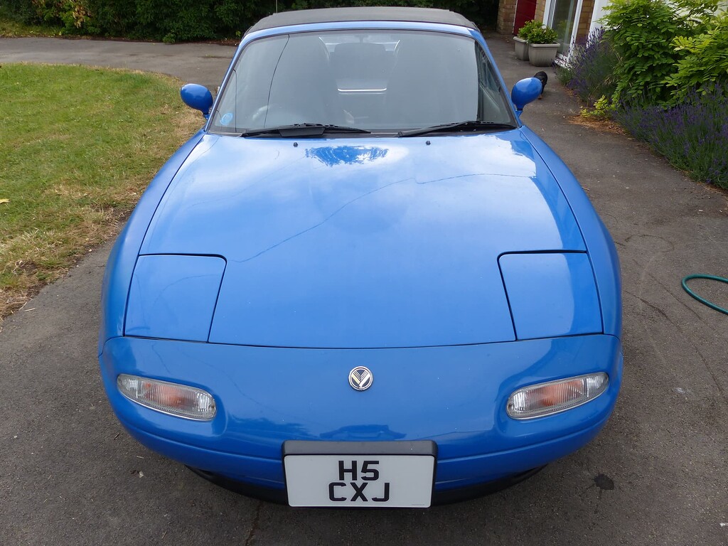 Sold Eunos Roadster In Mariner Blue With Matching Hard Top