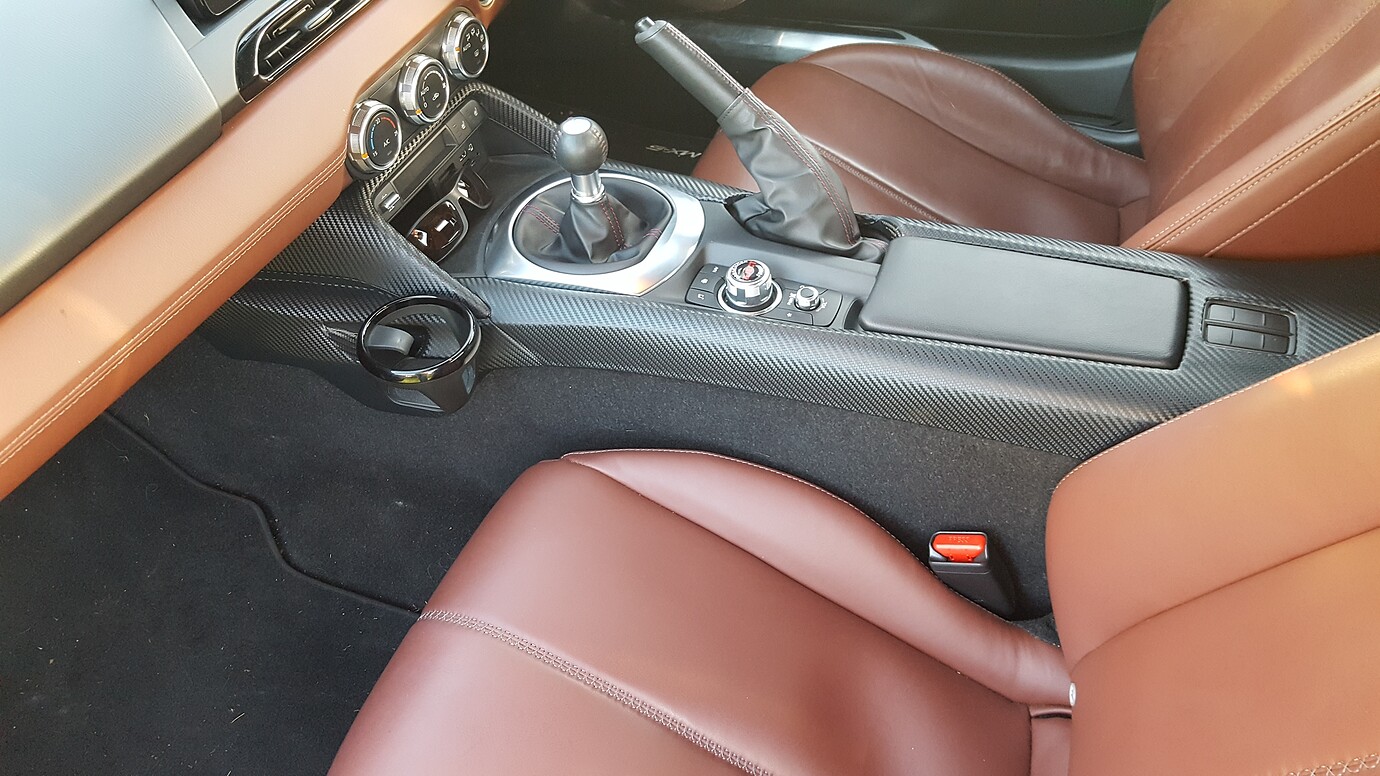 Centre console wrapped - Show Us Your Mods - MX-5 Owners Club Forum