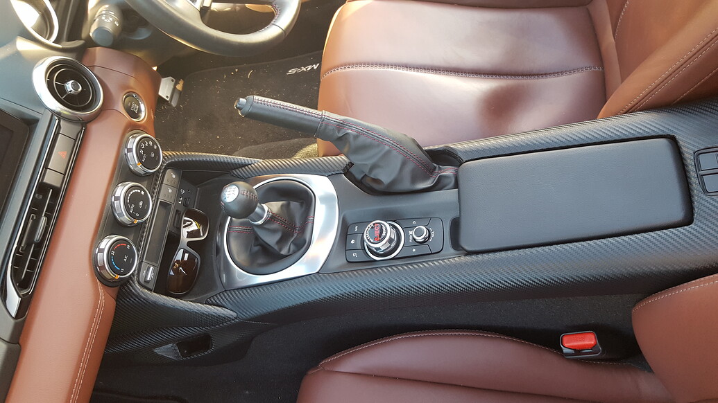Centre console wrapped - Show Us Your Mods - MX-5 Owners Club Forum