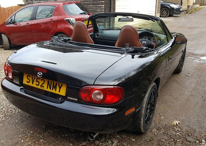 MX5 rear driveway