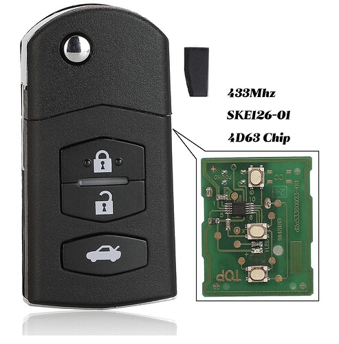 MX5 Mk3 4 Button Key Fob replacement - Electrics & ICE - MX-5 Owners ...