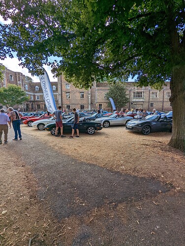 MX5.s on the Cathedral Green Ely 2