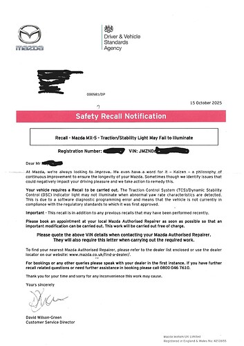 mx5 recall letter  redacted oct 2025