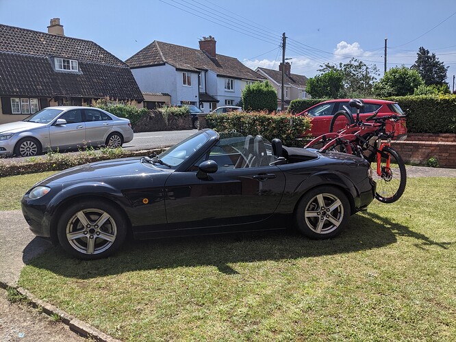 MX5 with fury onboard