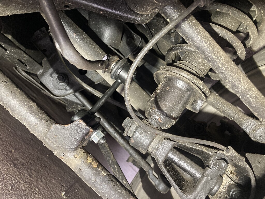 Slight “clunk” sound driving over poor road surfaces at low speeds