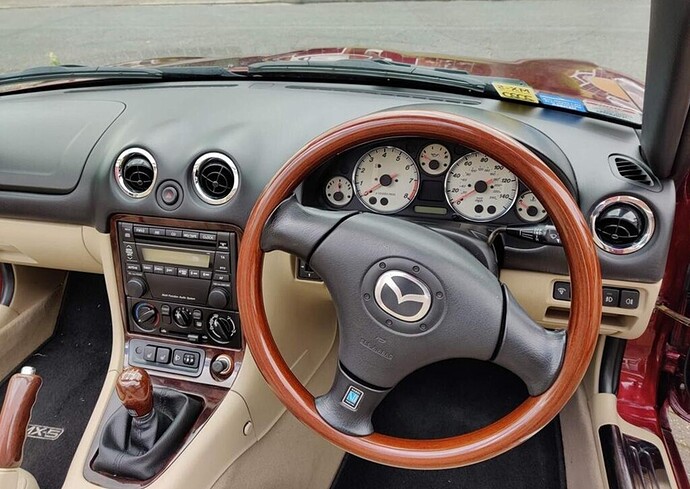 MX5 interior