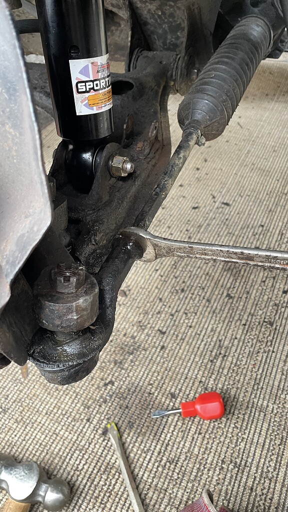 Tie rod end lock nut Steering & Suspension MX5 Owners Club Forum