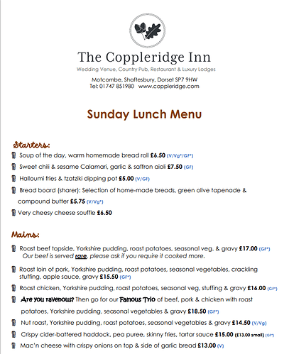 Menu Page1