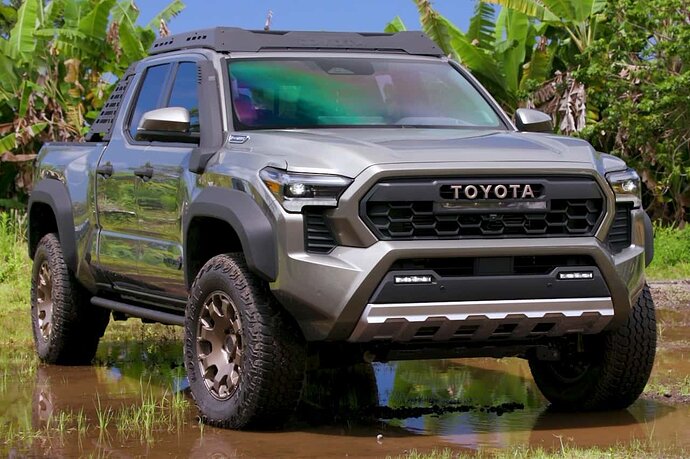 2024-Toyota-Tacoma-Hybrid-Trailhunter-front-three-quarter-right-side
