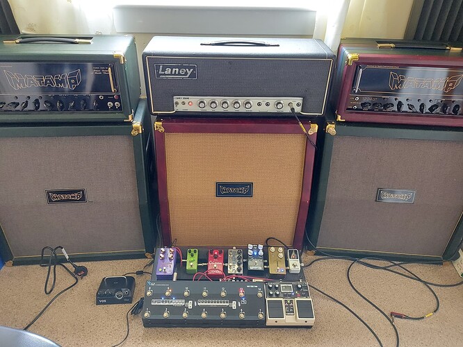 Laney with Matamps