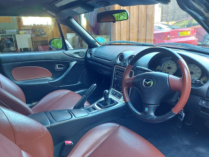 MX5 interior