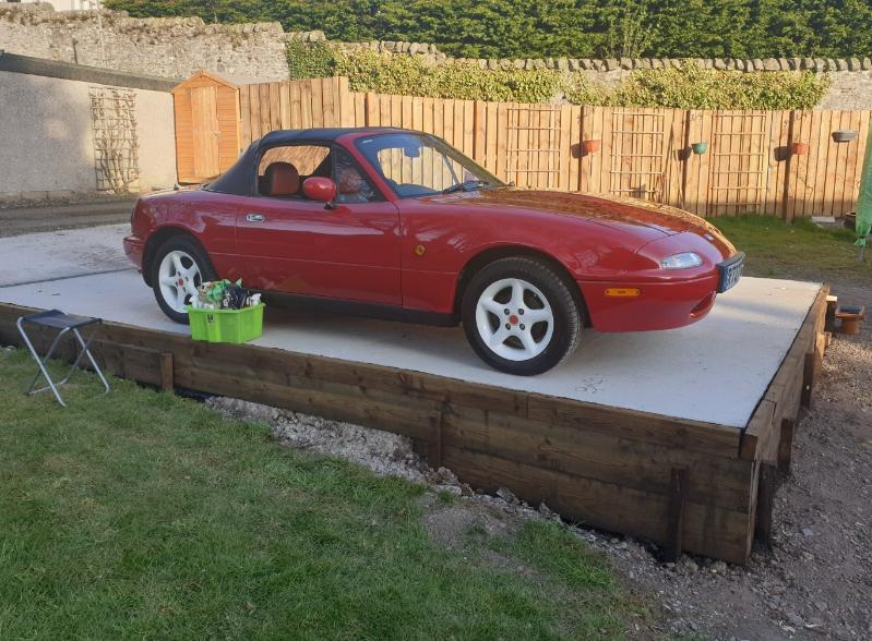 Mindy on garage base - drivers side front 2.jpg