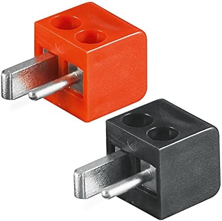 8x Speaker Mini Din Male DIN Standard) |set with 4x Red Plugs + 4x Black |lötfrei Plugs & Screw (Old Technology [Circuit Breaker Point Male & Stroke Auto Car Speaker Plug]