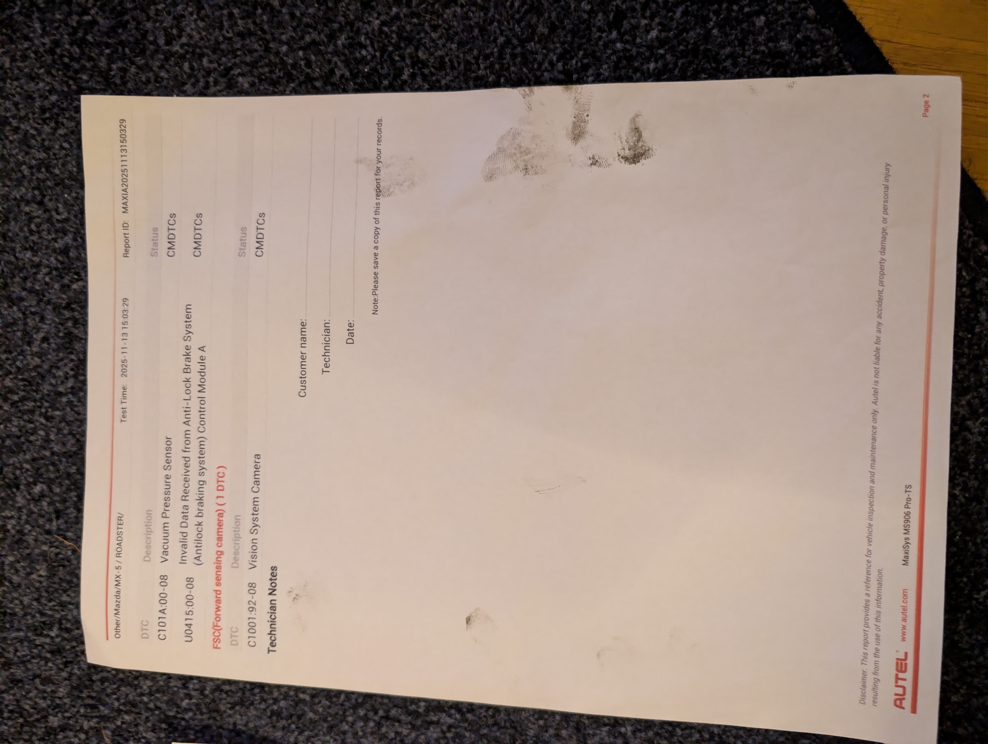ABS Warning Light Issue - Wheels, Tyres & Brakes - MX-5 Owners